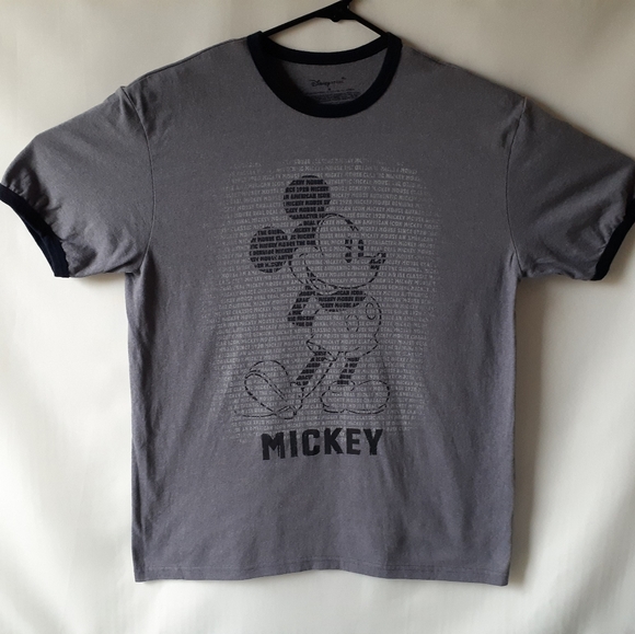 Mickey Mouse men's gray graphic short sleeve t-shirt size M - Picture 5 of 8